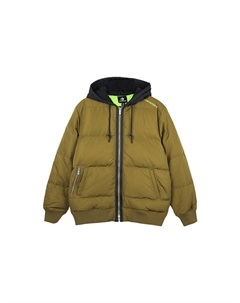 Пуховик мужской зеленый, зеленый Converse