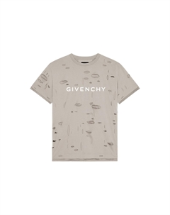 Футболка мужская серо-коричневая, коричневый Givenchy