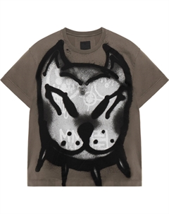 Футболка мужская зеленая, зеленый Givenchy