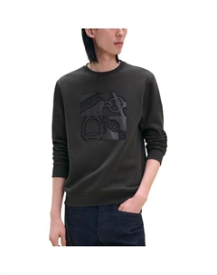 Толстовка мужская черная Hermes, черный Hermès