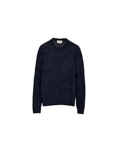 Свитер мужской Ocean Blue Hermes, синий Hermès