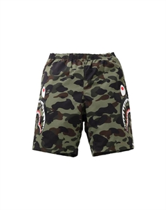 Повседневные шорты Shark Series для мужчин, зеленый A bathing ape®