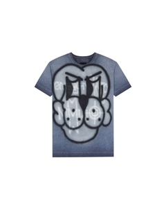 Футболка мужская темно-синяя, синий Givenchy