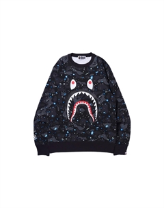 Свитшот Shark Series для мужчин, черный A bathing ape®
