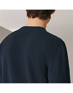 Свитер мужской темно-синий Hermes, синий Hermès