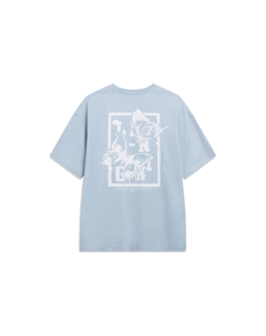 Футболка мужская из коллекции Sports Life, небесно-голубая, голубой Li-ning