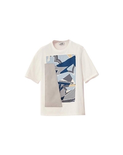 Футболка мужская белая Hermes, белый Hermès