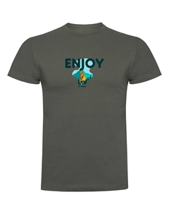 Футболка с коротким рукавом Enjoy, зеленый Kruskis