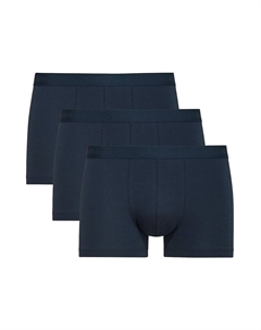 Боксеры с хлопком, 3 пары, синий Calida