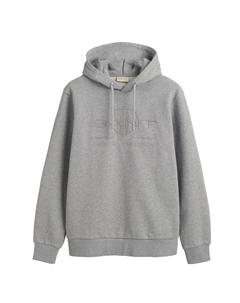 Толстовка, серый Gant