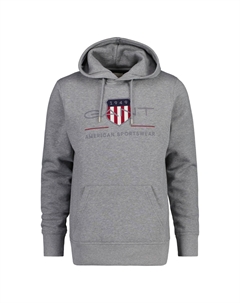 Толстовка, серый Gant