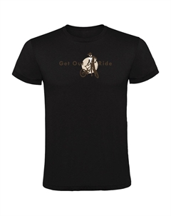 Футболка Get Out And Ride, черный Kruskis
