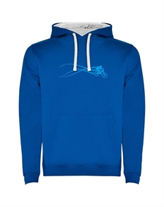 Худи Stella MTB Two-Colour, синий Kruskis