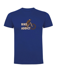 Футболка Bike Addict, синий Kruskis