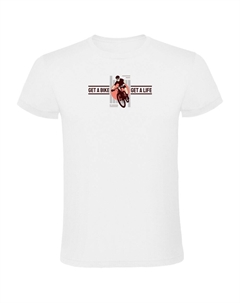 Футболка Get A Life, белый Kruskis