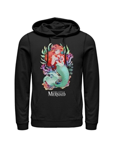 Мужской пуловер с капюшоном в стиле «Русалочка Диснея» в стиле аниме Licensed character