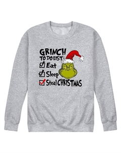 Мужской свитшот Dr. Seuss The Grinch To Do Licensed character