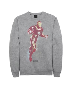 Мужской свитшот с аэрозольной краской Marvel Avengers: Endgame Iron Man Licensed character