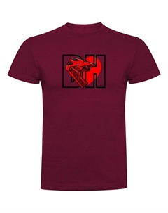 Футболка I love Downhill, красный Kruskis