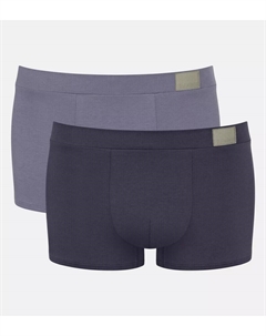 Трусы Boxer shorts Go, цвет dusty blue/dark blue Sloggi