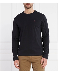 Лонгслив SALIS Regular Fit, черный Napapijri
