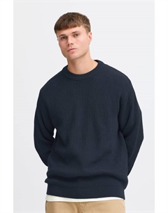 Пуловер Strick, синий Solid