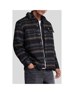 Рубашка в клетку, черный Lyle & scott