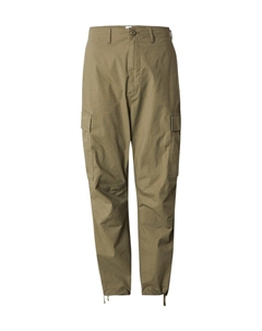 Брюки-карго Loose fit Cargo Pants, оливковый Gap