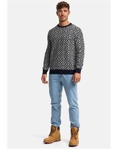 Джемпер SCOTT, молочный Indicode jeans