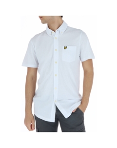 Рубашка с коротким рукавом, белый Lyle & scott
