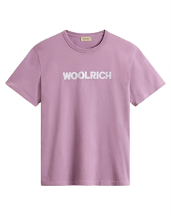 Футболка с логотипом, розовый Woolrich