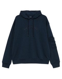 Худи с логотипом, синий Paul & shark