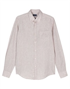 Льняная рубашка, серый Paul & shark