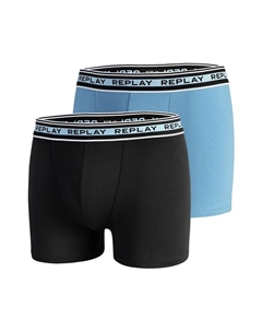 Боксеры Trunks 2er Pack, синий Replay