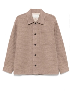 Фактурная куртка-рубашка, коричневый Frame