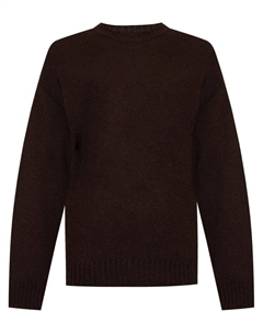 Шерстяной джемпер, коричневый Dsquared2