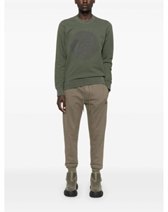 Спортивные брюки с вышитым логотипом, серый C.p. company