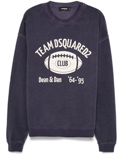 Толстовка с логотипом, синий Dsquared2