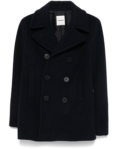 Войлочное пальто, синий Sandro