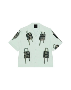 Рубашка мужская зеленая, зеленый Givenchy