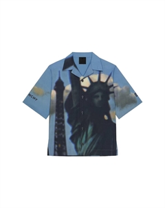 Рубашка мужская синяя, синий Givenchy