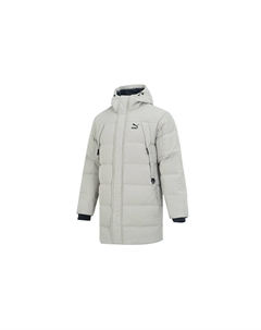 Пуховик мужской пыльно-зеленый, зеленый Puma