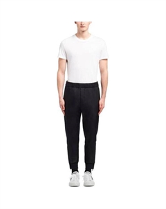 Повседневные брюки мужские черные, черный Prada