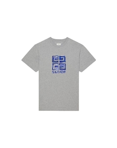 Футболка мужская серая, серый Givenchy