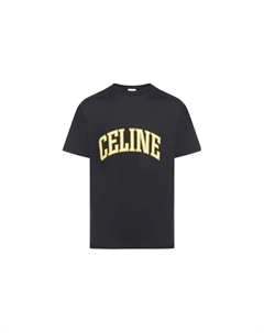 Футболка мужская черная, черный Celine
