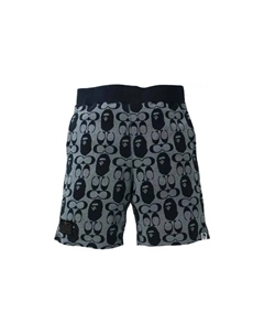 Coach X Bape X Coach Collaboration Повседневные шорты для мужчин, черный/белый A bathing ape®