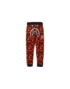 Трикотажные спортивные штаны Shark Series для мужчин, красные, красный A bathing ape®