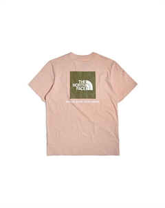 Футболка мужская розовая, розовый The north face