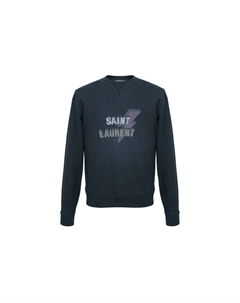 Толстовка мужская серая, серый Saint laurent