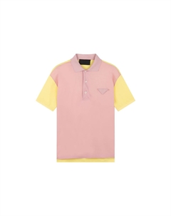 Рубашка поло мужская розовая, розовый Prada
